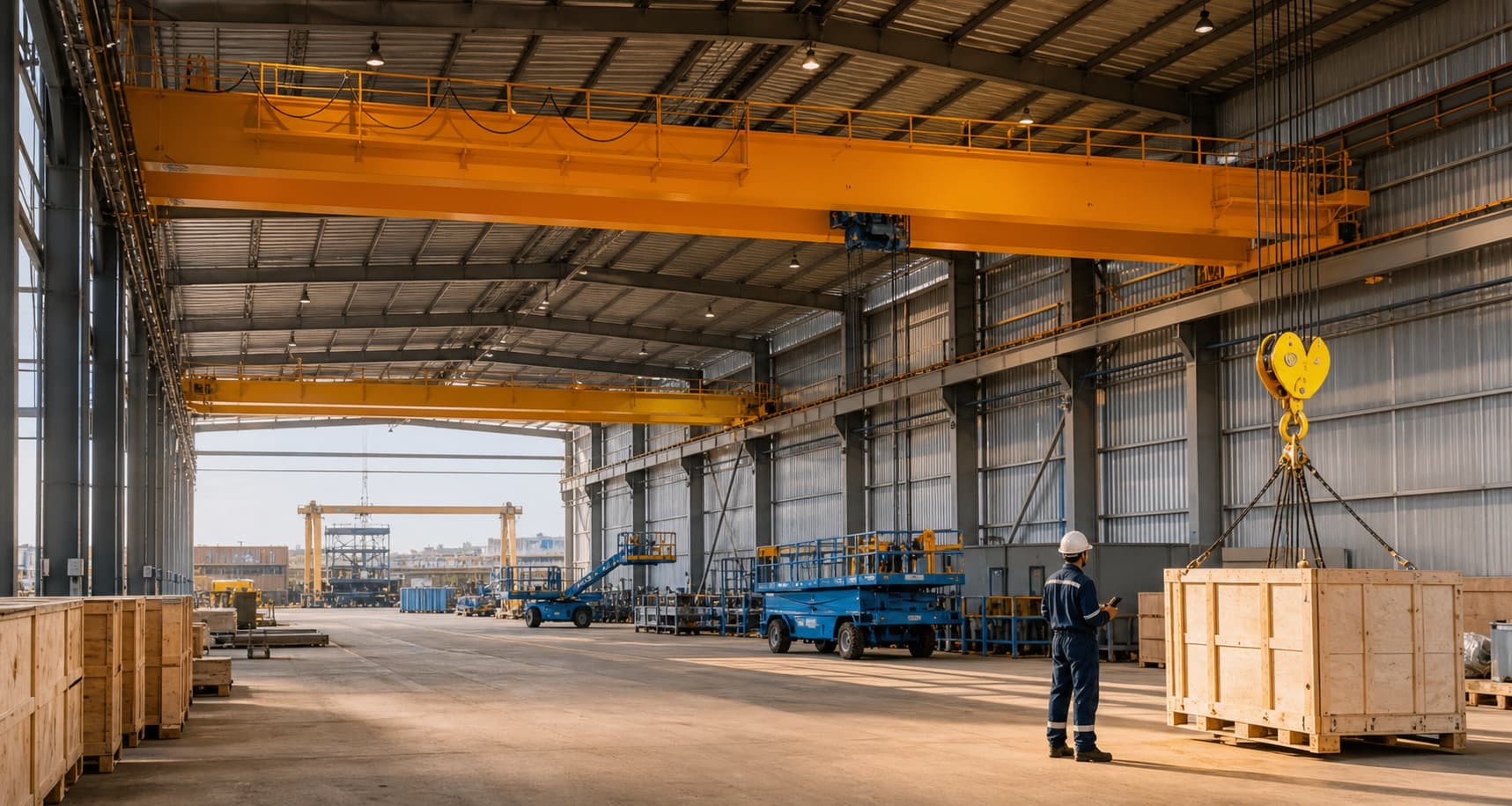Crane project delivery and service support