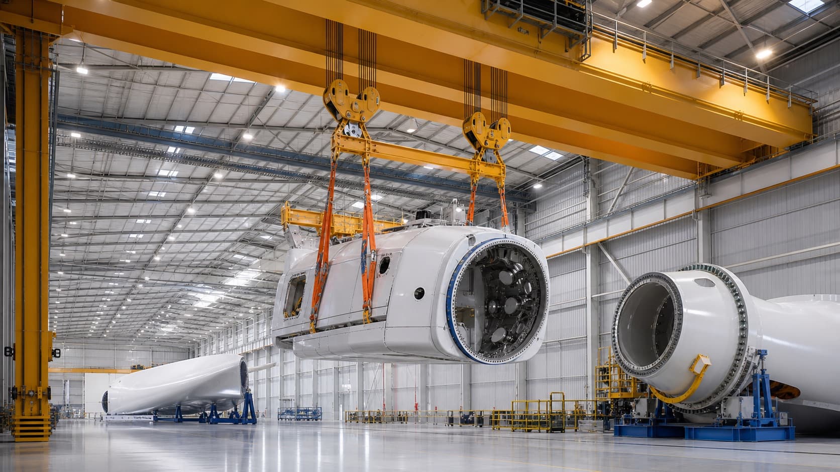 Special Wind Turbine Assembly Crane