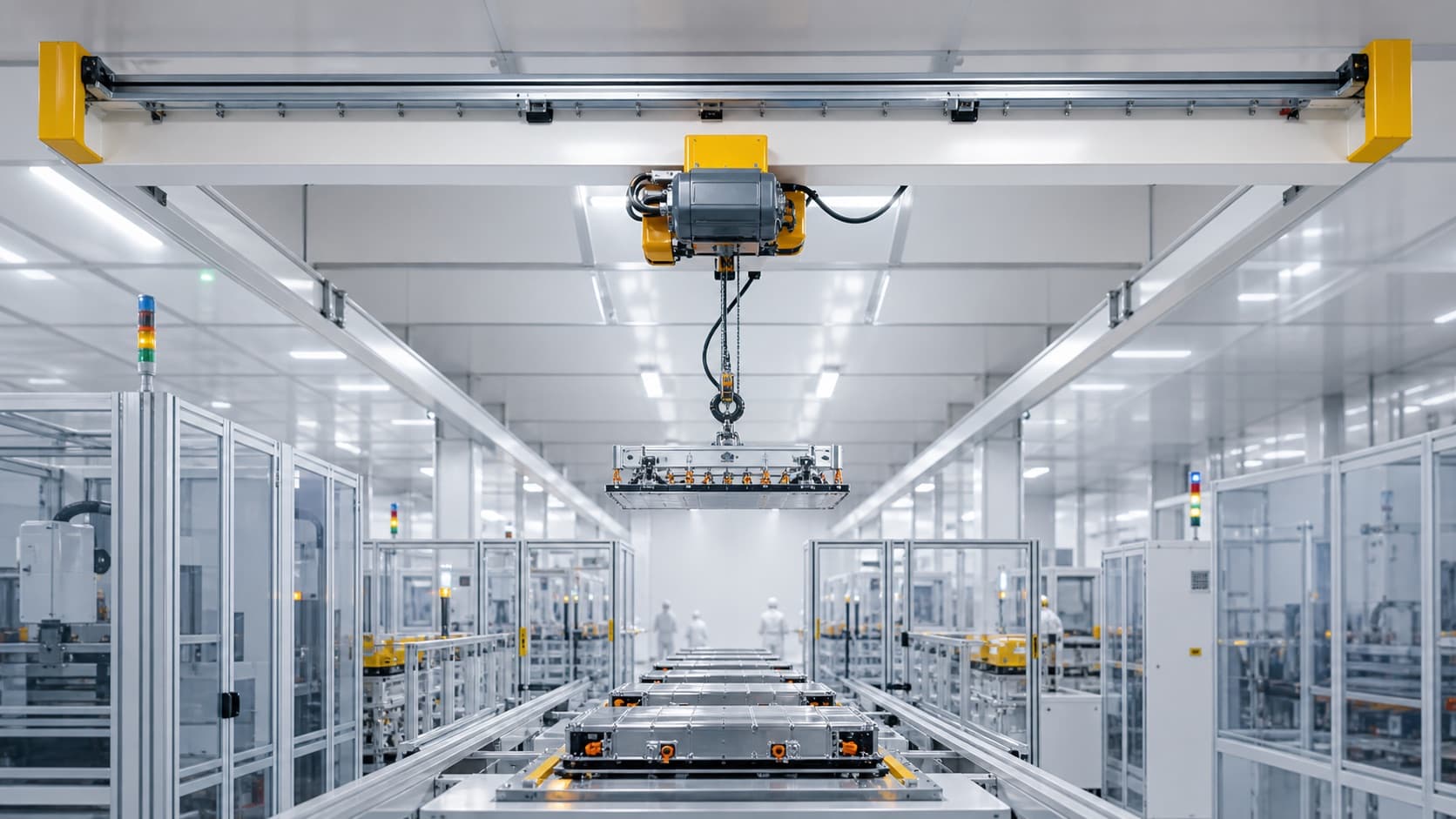 HAOKCRANES Launches Cleanroom Crane Solution for Lithium Battery Industry